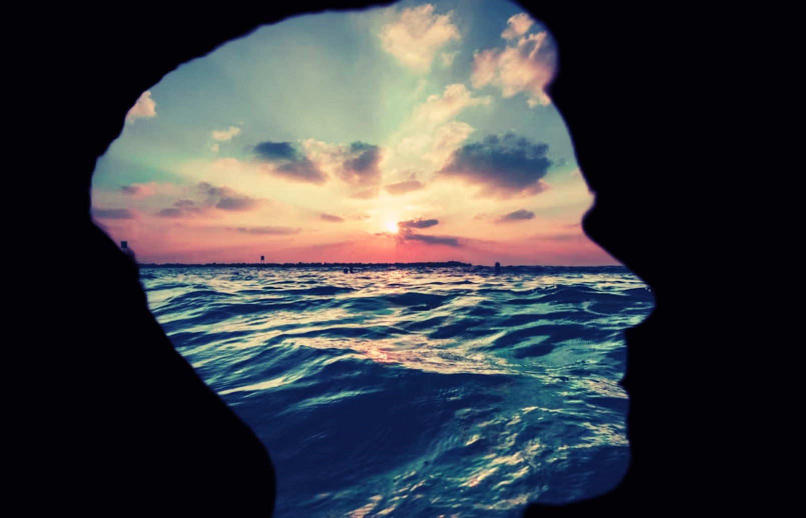 Ocean inside a boy