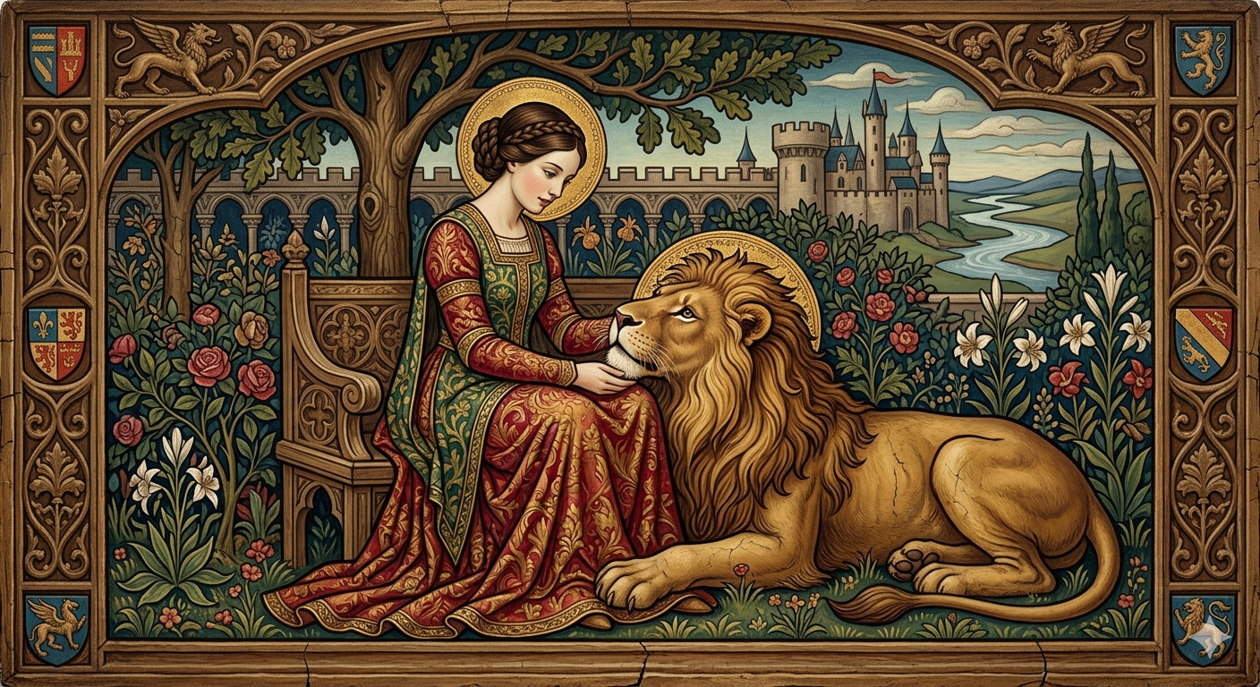 The Lady and her Lion